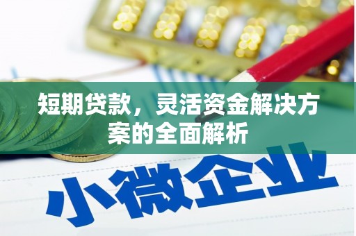 西青短期贷款，灵活资金解决方案的全面解析