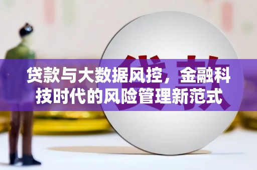 西青贷款与大数据风控，金融科技时代的风险管理新范式