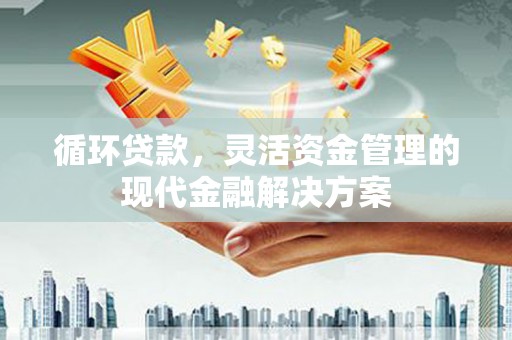 西青循环贷款，灵活资金管理的现代金融解决方案