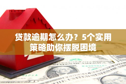 西青贷款逾期怎么办？5个实用策略助你摆脱困境
