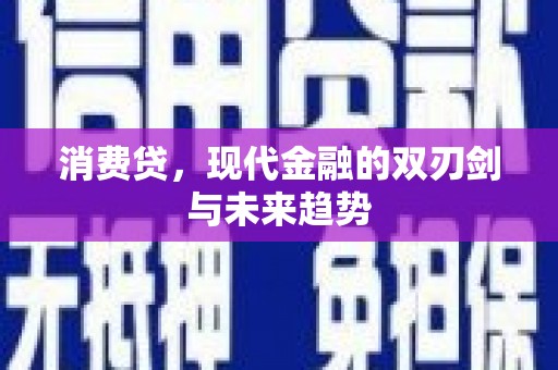西青消费贷，现代金融的双刃剑与未来趋势