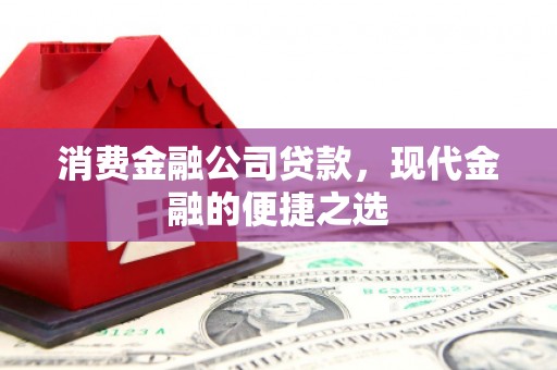 西青消费金融公司贷款，现代金融的便捷之选