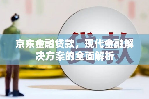 西青京东金融贷款，现代金融解决方案的全面解析