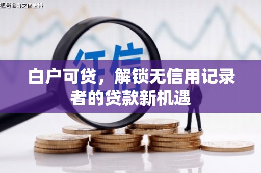 西青白户可贷，解锁无信用记录者的贷款新机遇
