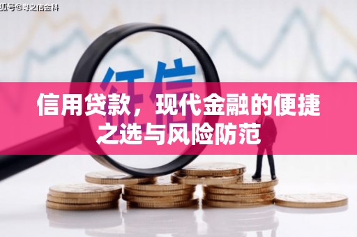 西青信用贷款，现代金融的便捷之选与风险防范