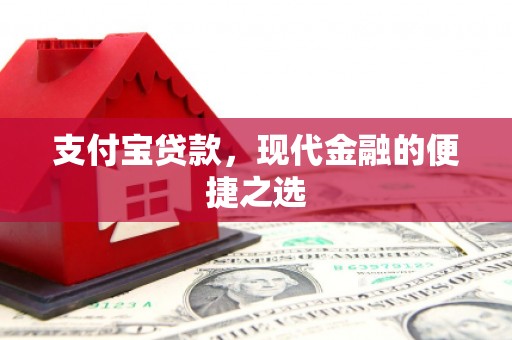 西青支付宝贷款，现代金融的便捷之选