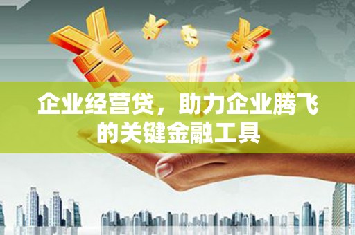 西青企业经营贷，助力企业腾飞的关键金融工具
