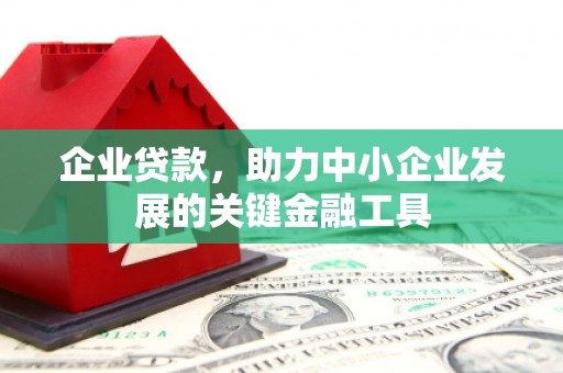 西青企业贷款，助力中小企业发展的关键金融工具
