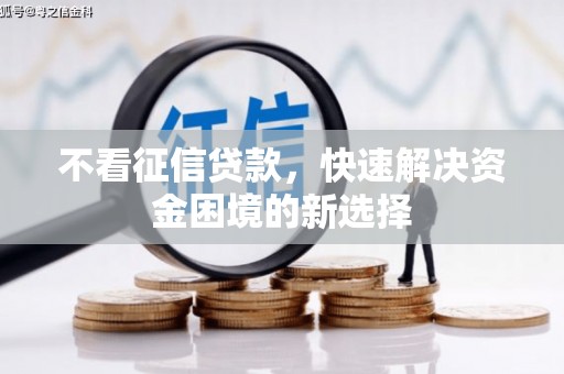 西青不看征信贷款，快速解决资金困境的新选择