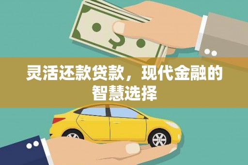 西青灵活还款贷款，现代金融的智慧选择