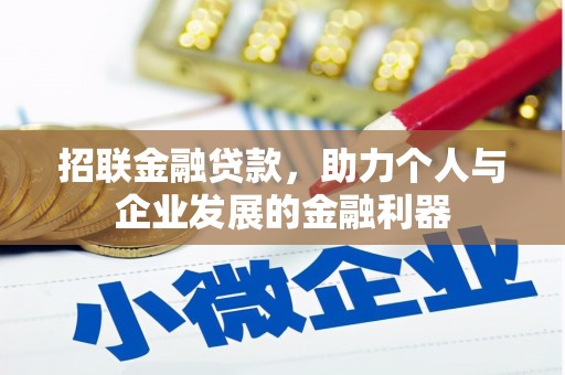 西青招联金融贷款，助力个人与企业发展的金融利器