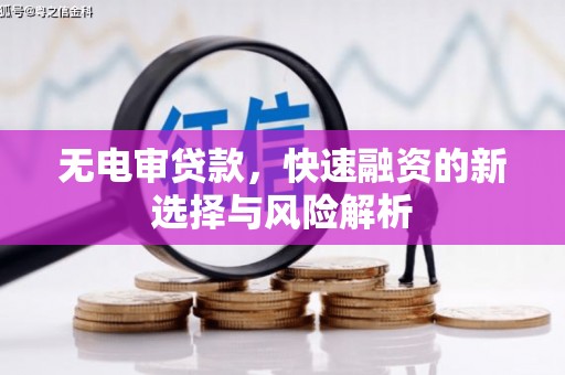 西青无电审贷款，快速融资的新选择与风险解析