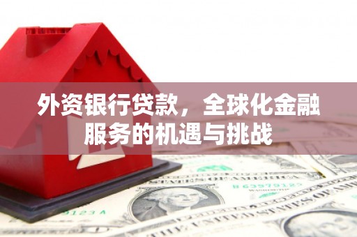 西青外资银行贷款，全球化金融服务的机遇与挑战
