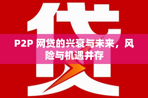 西青P2P 网贷的兴衰与未来，风险与机遇并存