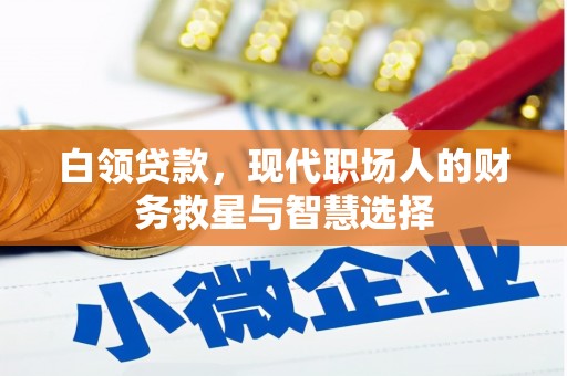 西青白领贷款，现代职场人的财务救星与智慧选择