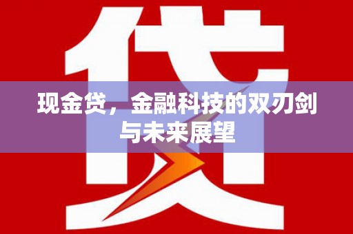 西青现金贷，金融科技的双刃剑与未来展望