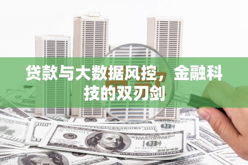 西青贷款与大数据风控，金融科技的双刃剑