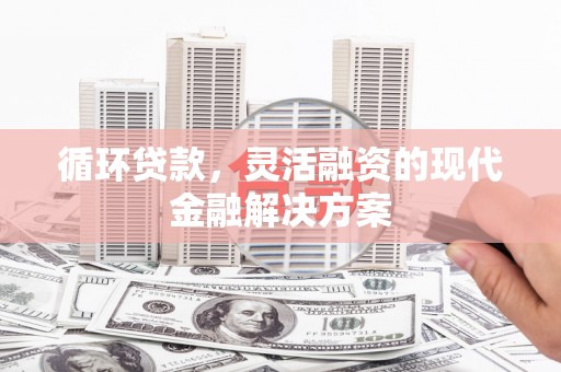 西青循环贷款，灵活融资的现代金融解决方案