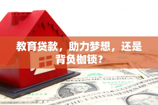 西青教育贷款，助力梦想，还是背负枷锁？
