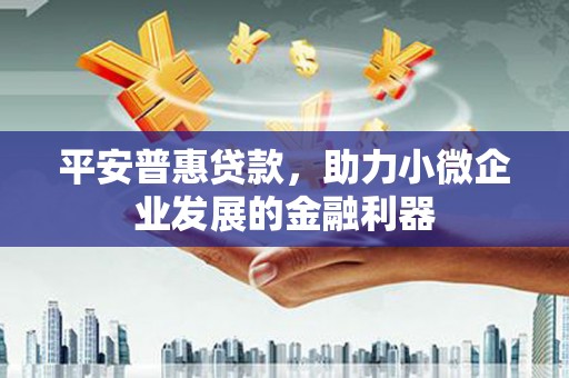 西青平安普惠贷款，助力小微企业发展的金融利器