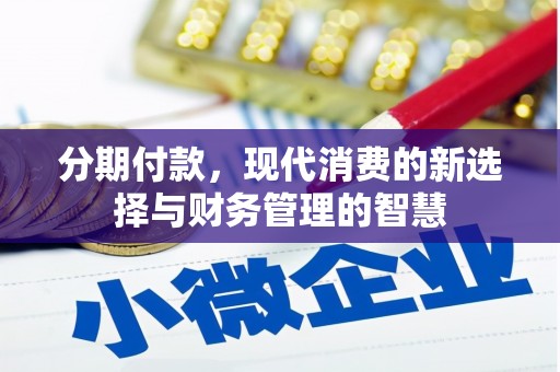 西青分期付款，现代消费的新选择与财务管理的智慧