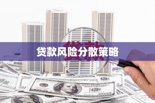 西青贷款风险分散策略
