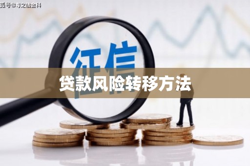 西青贷款风险转移方法