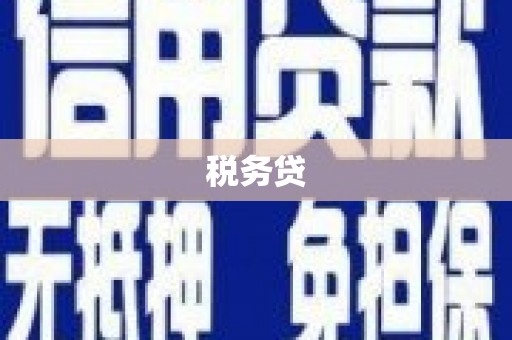 西青税务贷