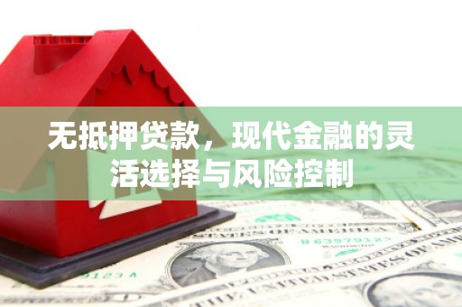 西青无抵押贷款，现代金融的灵活选择与风险控制