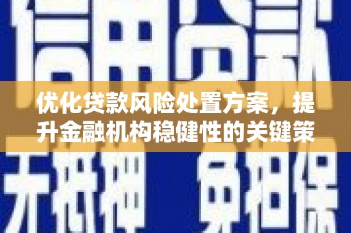 西青优化贷款风险处置方案，提升金融机构稳健性的关键策略