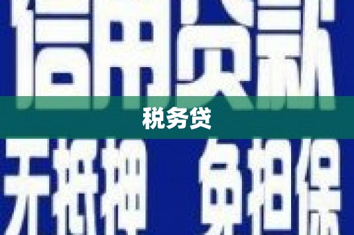 西青税务贷