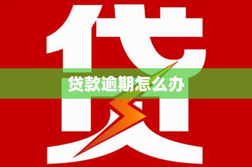 西青贷款逾期怎么办
