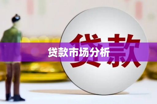 西青贷款市场分析