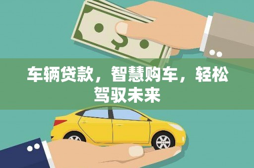 西青车辆贷款，智慧购车，轻松驾驭未来